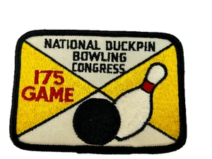 National Duckpin Bowling Congress 175 Game Souvenir Patch - Picture 1 of 5