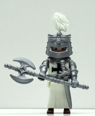 DEUTSCHORDEN RITTER BERSERKER PLAYMOBIL zu Kreuzritter Crusader Rock Custom RAR - Bild 1 von 4