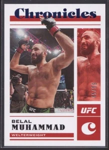 2023 Panini Chronicles UFC Blue #58 Belal Muhammad 45/99 - Picture 1 of 3