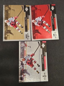 1997-98 UPPER DECK UD BLACK DIAMOND GARY ROBERTS #86 BASE RED GOLD 3 CARD LOT