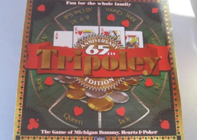 Tripoley 65th Anniversary Edition Cadaco Michigan Rummy Poker Sealed New 1997 - Image 1 of 4