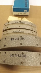 NOS Gm 1961-66 Buick Brake Lining Kit Shoes/Pads Riviera Wildcat Electra - Picture 1 of 3