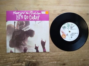 Prince & The Revolution Let's Go Crazy Excellent 7" Single Vinyl Record W2000 - Picture 1 of 2