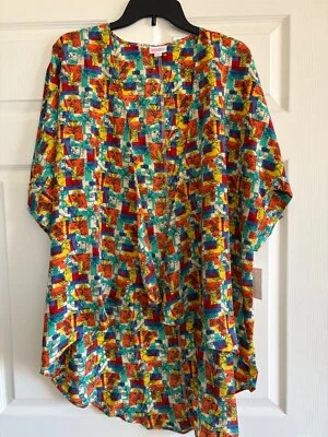 LuLaRoe Women's Size S Multicolored Kimono Style Top NEW w/tag - Image 1 of 3