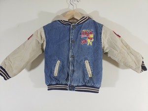 pooh denim jacket