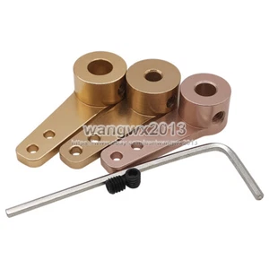 1pcs 3.1/4/5mm RC Car Steering Servo Aluminum Metal Knuckle Rocker Half Arm Horn - Picture 1 of 10