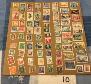 Lot von 160 Kanada Briefmarken gebraucht aus Papier. - Bild 1 von 4
