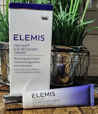 ELEMIS Peptide4 Crema Recuperadora de Ojos Crema de Ojos Reviving 0.5 floz/15 ml Nueva en Caja  Foto 1 de 4