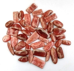 Natural Rhodochrosite Cabochon, Loose Gemstone, Rhodochrosite 71600 - Picture 1 of 8
