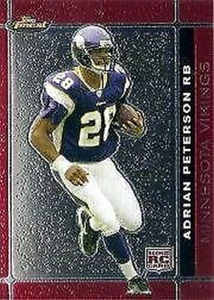 A5578- 2007 Finest #112 Adrian Peterson RC - Nm-Mt (Rookie Card) - Bild 1 von 2