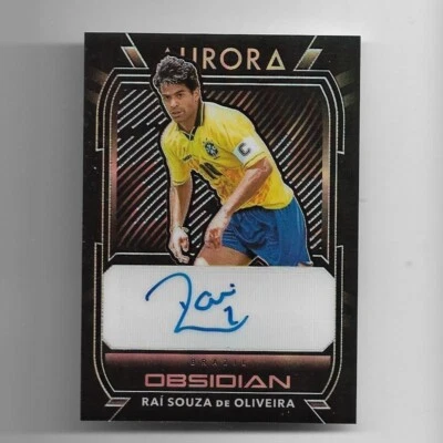 2020-21 Panini Obsidian Autographs Auto Card : Rai Souza de Oliveira #083/149 - Image 1 of 2