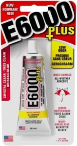 Eclectic Products inc. E6000 Plus Multi-Purpose Clear Glue, Waterproof and... - Picture 1 of 6