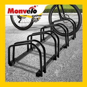 Bike Stand Rack Bicycle Floor Parking Storage Holder Cycling Portable - Picture 1 of 6
