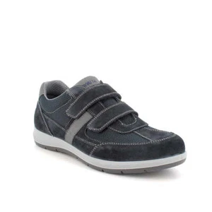 Enval Soft Uomo Scarpe 5708411 Doppio Velcro Blu - Foto 1 di 9
