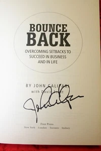 LIBRO DE REBOTE FIRMADO JOHN CALIPARI AUTOGRAFIADO LIBRO DE BALONCESTO KENTUCKY ENTRENADOR - Imagen 1 de 8