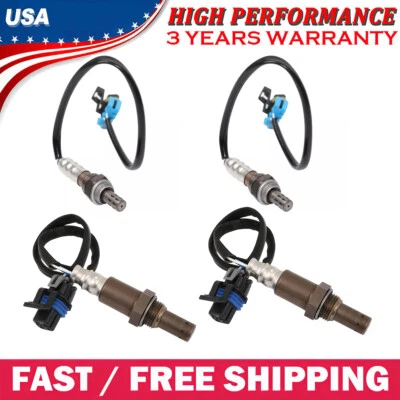 For GMC Canyon 5.3L Hummer H3T 5.3L Chevrolet Colorado 5.3L 4X Oxygen Sensors Foto 1 de 4