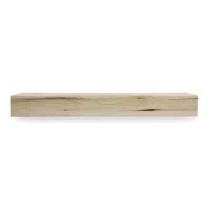 Dogberry Collections Cap-Shelf Mantel 60"W x 5.5"H x 6.25"D Modern Unfinished - Picture 1 of 2