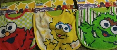 Улица Сезам Терри Биб Элмо Большая Птица Оскар Грауч 3 шт. - Изображение 1 из 4