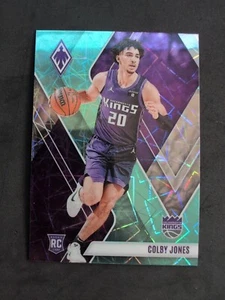 Colby Jones 2023-24 Panini Phoenix #277 Teal Lazer Sacramento Kings NBA RC - Picture 1 of 2