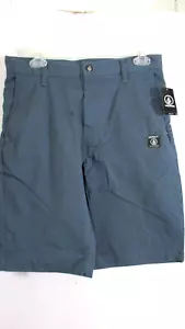 VOLCOM~Blue VMONTY STRETCH MODERN FIT SHORTS ~Men's 28~NWT - Picture 1 of 6
