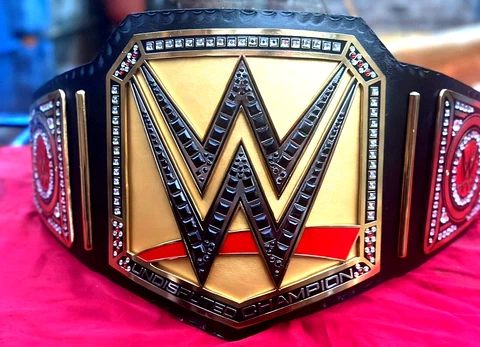 NEW UNDISPUTED WORLD HEAVYWEIGHT CHAMPIONSHIP WRESTLING REPLICA Tittle Belt 4MM Cover
