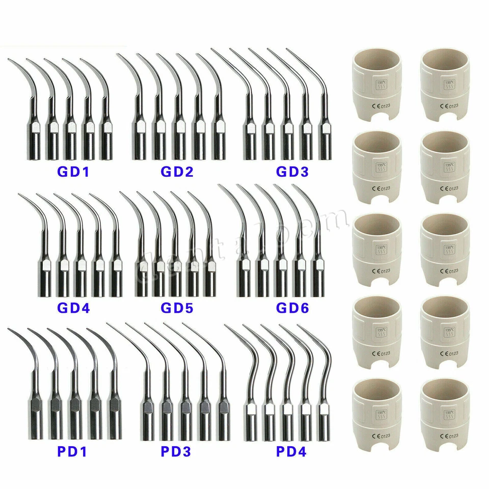 10* Dental 135℃ Ultraschall-Scaler-Schlüsselschlüssel für NSK/DTE/SATELEC 5-Tips