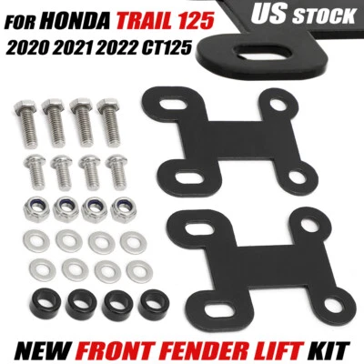 NUEVO Kit de elevación de guardabarros delantero para Honda CT125 Trail 125 Hunter Cub 2020 2021 2022 Foto 1 de 4