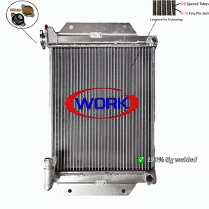 Aluminum Crossflow Radiator For 1968-1972 1969 1970 MG MGB GT/BASE 1.8L MT Full - Picture 1 of 7