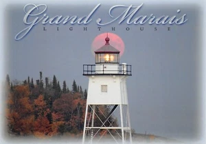 H708 GRAND MARAIS, MN. POSTAL, CASA DE LUZ - Imagen 1 de 2