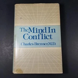 The Mind in Conflict by Charles Brenner MD Psychoanalysis 1982 Hardcover w/ DJ - Picture 1 of 11