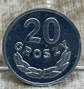 Poland 1985 3X 20 Groszy Uncirculated From Bank Roll Aluminum - Picture 1 of 5