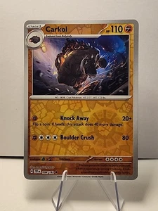 Carkol 094/162 SV05: Temporal Forces Reverse Holo Pokémon TCG NM  - Picture 1 of 2