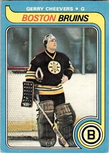 1979-80 O-Pee-Chee VTG OPC Hockey Gerry Cheevers Boston Bruins #85 - Picture 1 of 2