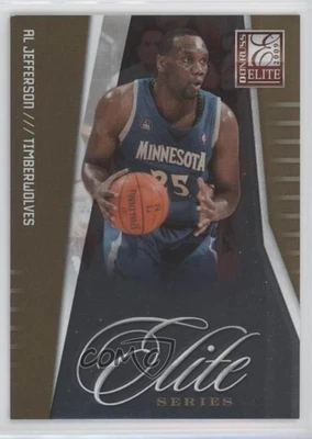 2009-10 Donruss Elite Elite Series Gold /100 Al Jefferson #17 - Image 1 of 2