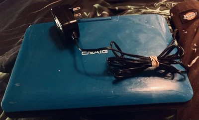 Craig Electronics Blue Green 9-Inch Swivel Screen DVD Player - Image 1 of 3