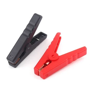 2pcs Copper Large 100A Crocodile Clips for Quick and Easy Connection - Picture 1 of 7