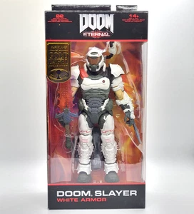 McFarlane Doom Eternal Doom Slayer White Armor Action Figure Limited Edition New - Bild 1 von 3