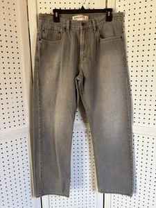 Levi's 505 Regular Fit grau Herren gerades Bein Denim Jeans 34x30 - Bild 1 von 8