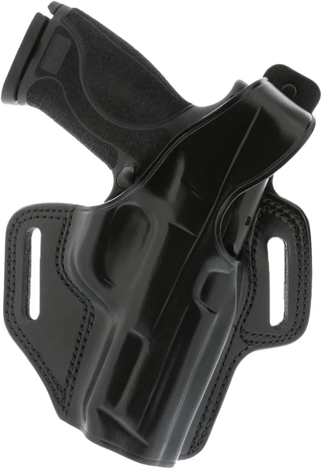 Galco Fletch High Ride Belt Holster Compatible Glock 19/23/32 Black RH - Image 1 of 1