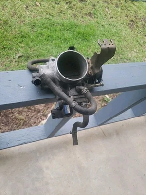 2001 ACURA MDX Throttle Body Honda 3.5L 6 Cyl W/IACV AMF OTHER SENSORS GOOD USED - Image 1 of 4