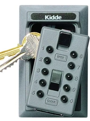 KIDDE 1015 Lock Box -  Surface Mount - Holds 5 Keys New in Box - Image 1 of 4
