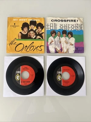 Lot (2) The Orlons Not Me / My Best Friend Crossfire/Its No Big Thing 45/Pic Slv - Image 1 of 4