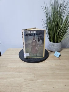 True Grit by Charles Portis First Edition First Printing, Basis For Films 1968  - Picture 1 of 19
