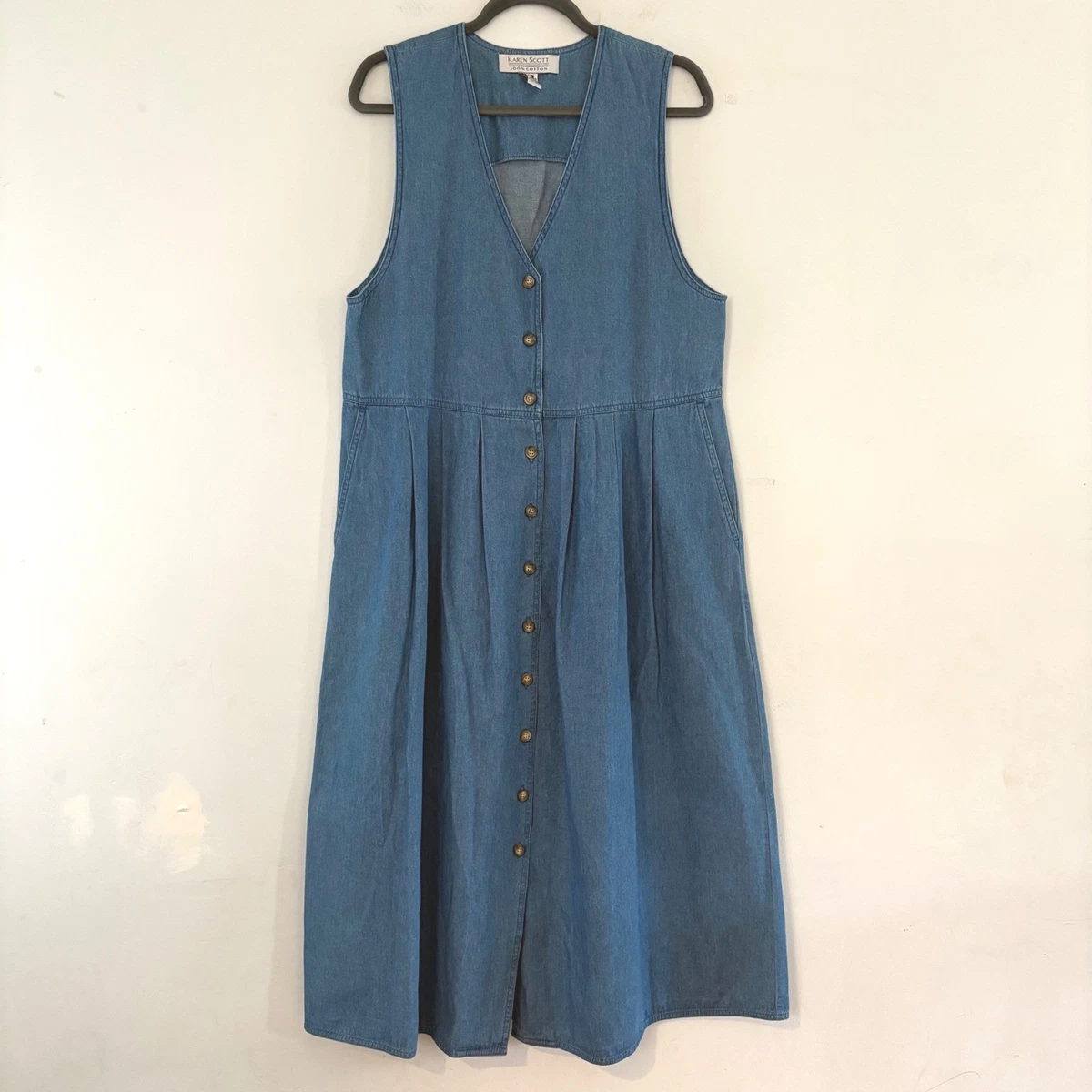 Karen Scott Plus Size Cotton Shift Dress - Comfortable Knit Dress With Boat Neck