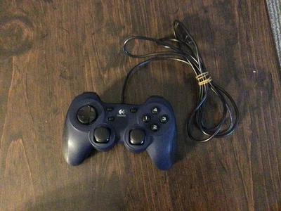 Logitech Dual Action Wired Controller - Blue #863247-0010 (Tested & Works) - Image 1 of 3