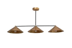 Stilnovo Mid Century Italienischer Kronleuchter Messing Sputnik Deckenleuchte Lampe Leuchte - Bild 1 von 5