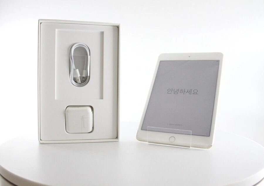 Boxed Apple iPad mini 4 128GB Wi-Fi - Gold (MK9Q2LL/A) - Image 1 of 1