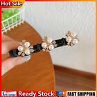 2pcs Bangs Hold Barrettes Women Girls Braided Hairpins Clips (Pearl Flower) Hot