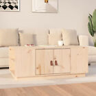 ZEYUAN Couchtisch 100x50x41  Massivholz Kiefer, Living Room Table, W0S6