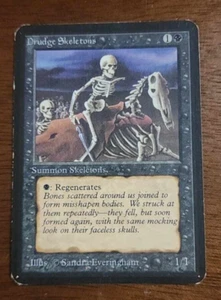 1x ALPHA Drudge Skeletons common creature card - VG/MP - Picture 1 of 1